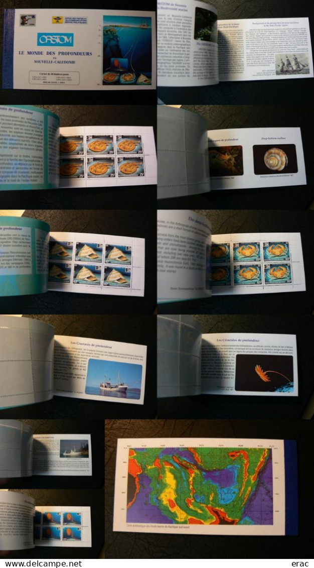 Nouvelle-Calédonie - 1996 - Carnet C 710 - Neuf ** - Faune Marine - Booklets