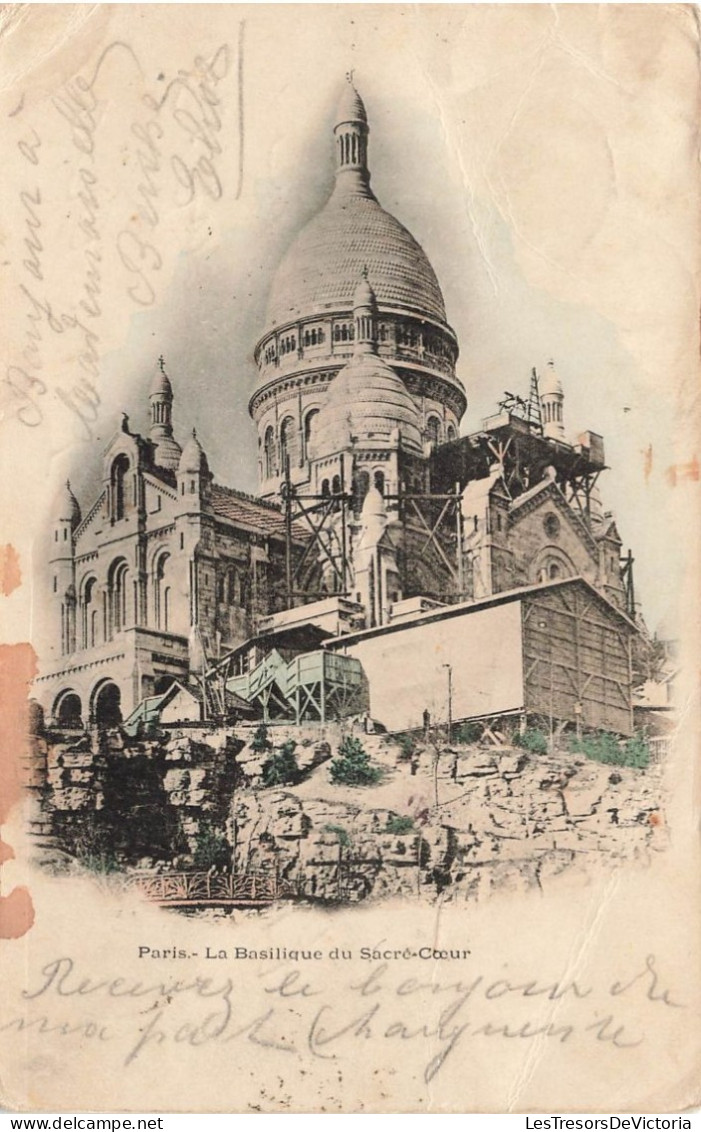 FRANCE - Paris - Basilique Du Sacré-Cœur - Le Christ Du Banc D'oeuvre - Carte Postale Ancienne - Sacré Coeur