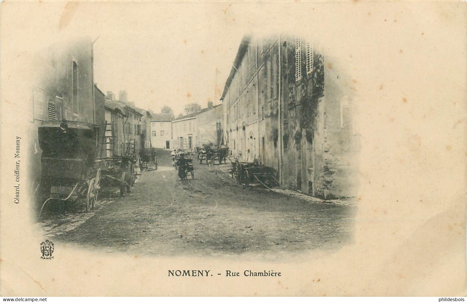 MEURTHE ET MOSELLE  NOMENY  Rue Chambiere - Nomeny