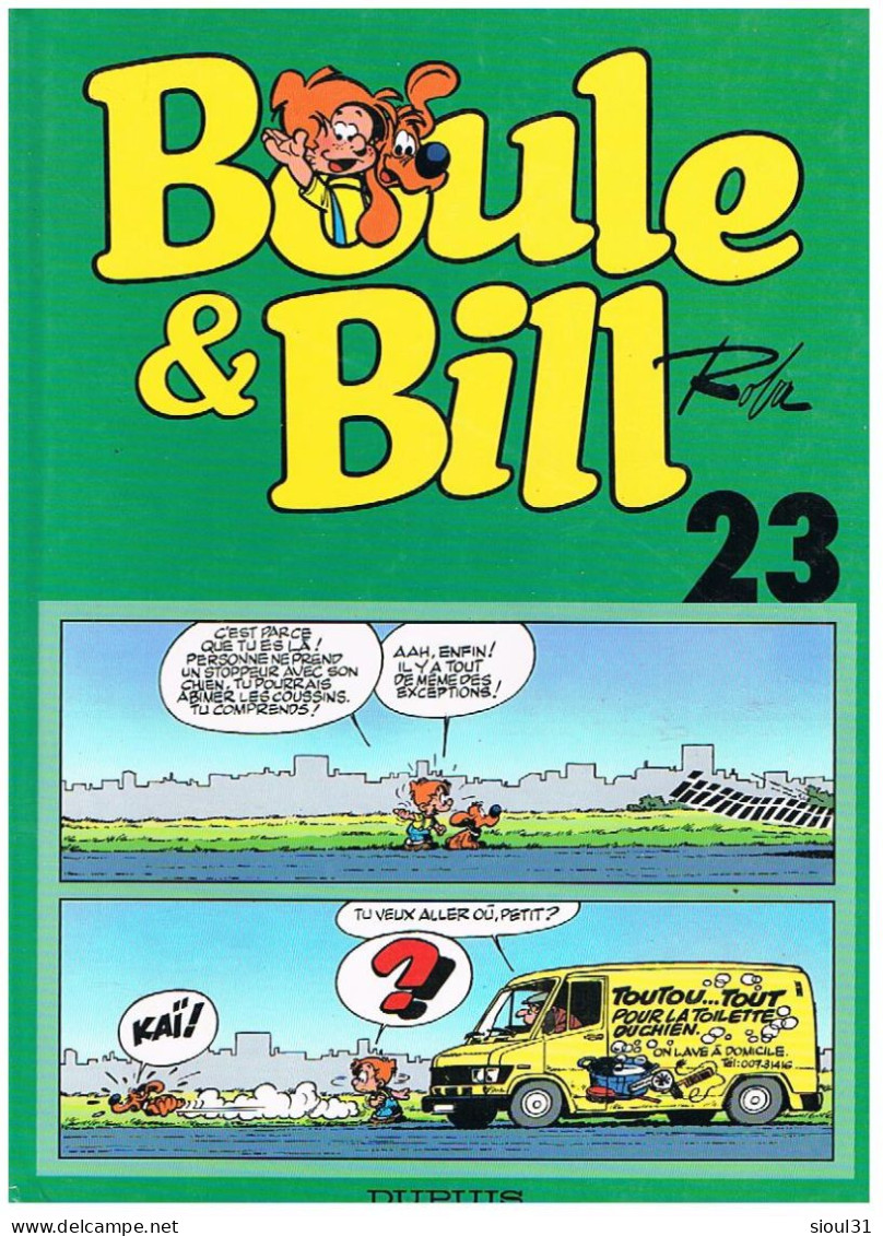 BD  BOULE ET BILL N° 23 - Boule Et Bill