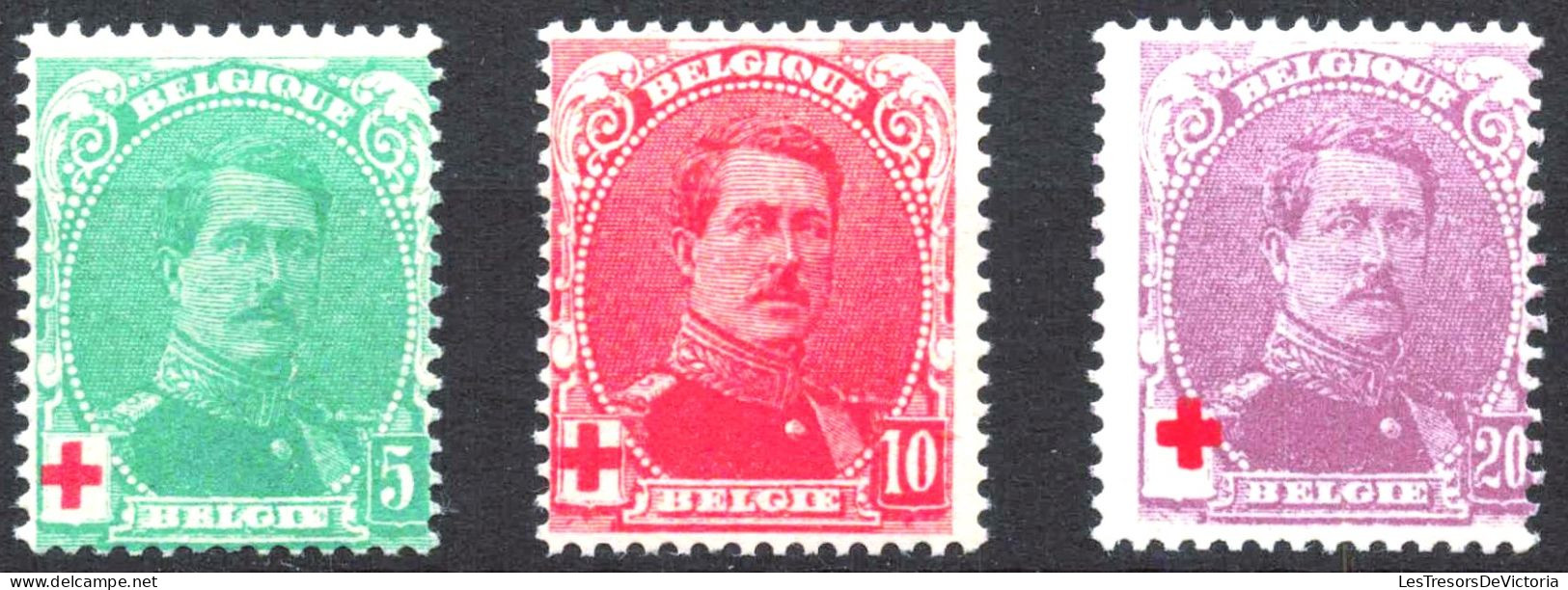 Timbre - Belgique - COB129/31**MNH - 1914 - Croix Rouge - Cote 70 - 1914-1915 Rotes Kreuz