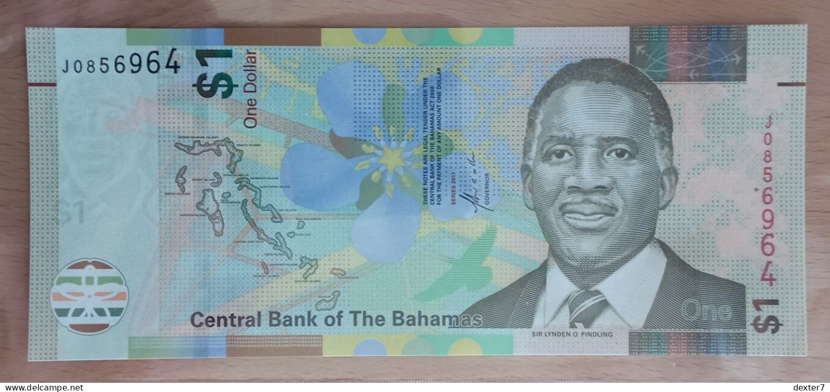 Bahamas 1 Dollar 2017 UNC - Bahamas