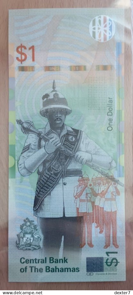 Bahamas 1 Dollar 2017 UNC - Bahama's