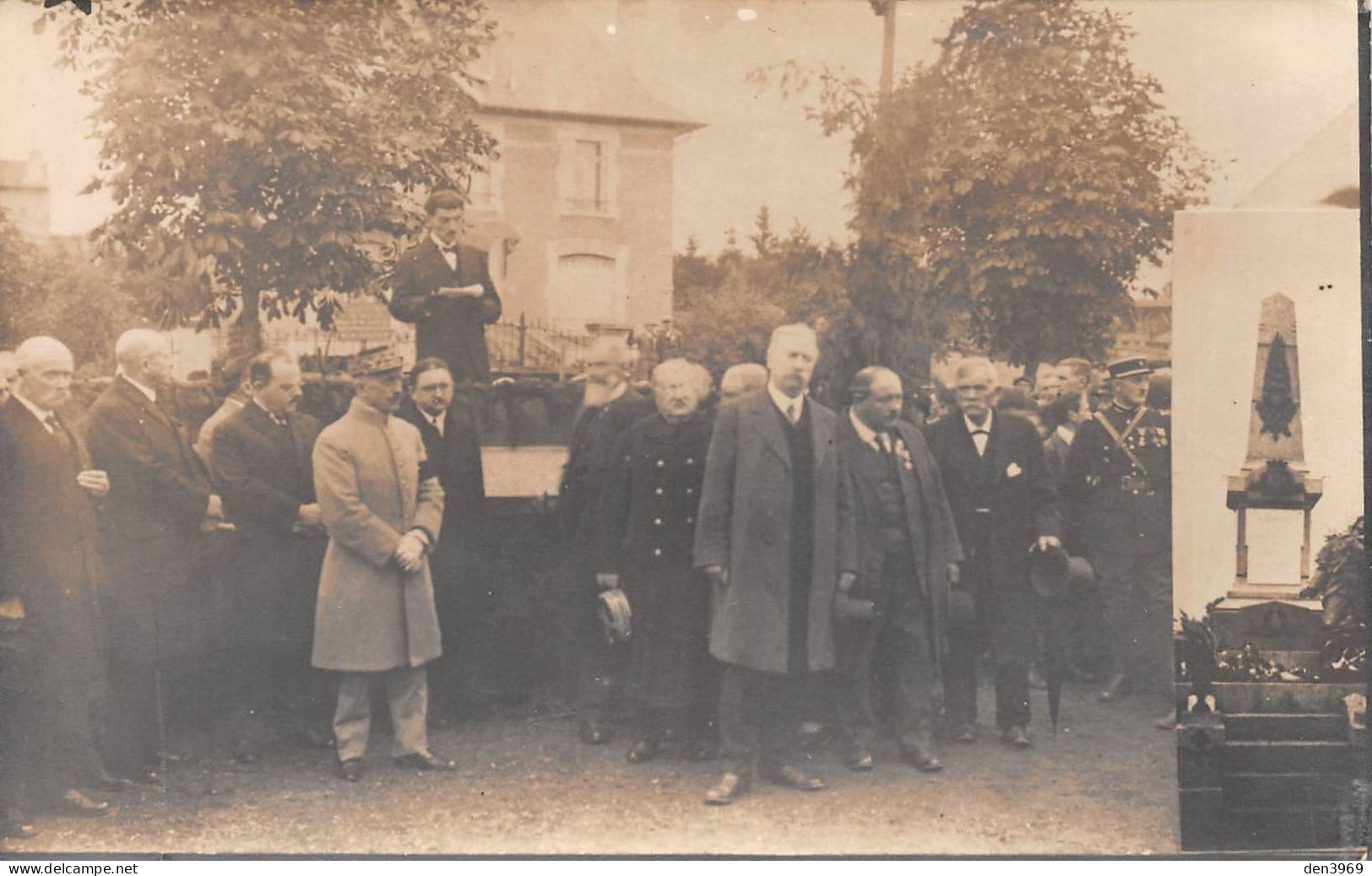 NOMENY (Meurthe-et-Moselle) - Inauguration Du Monument Aux Morts - Carte-Photo - Nomeny