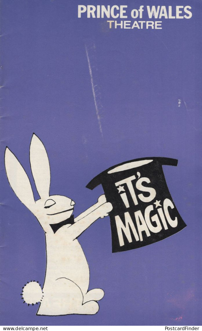 Paul Daniels It's Magic Vintage Hand Signed Theatre Programme - Acteurs & Toneelspelers