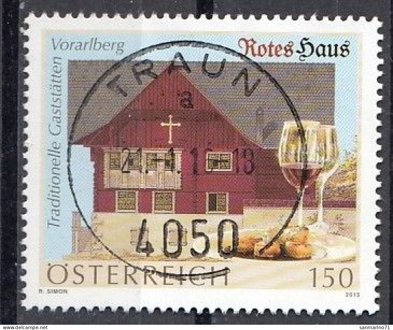 AUSTRIA 3238,used - Hotel- & Gaststättengewerbe