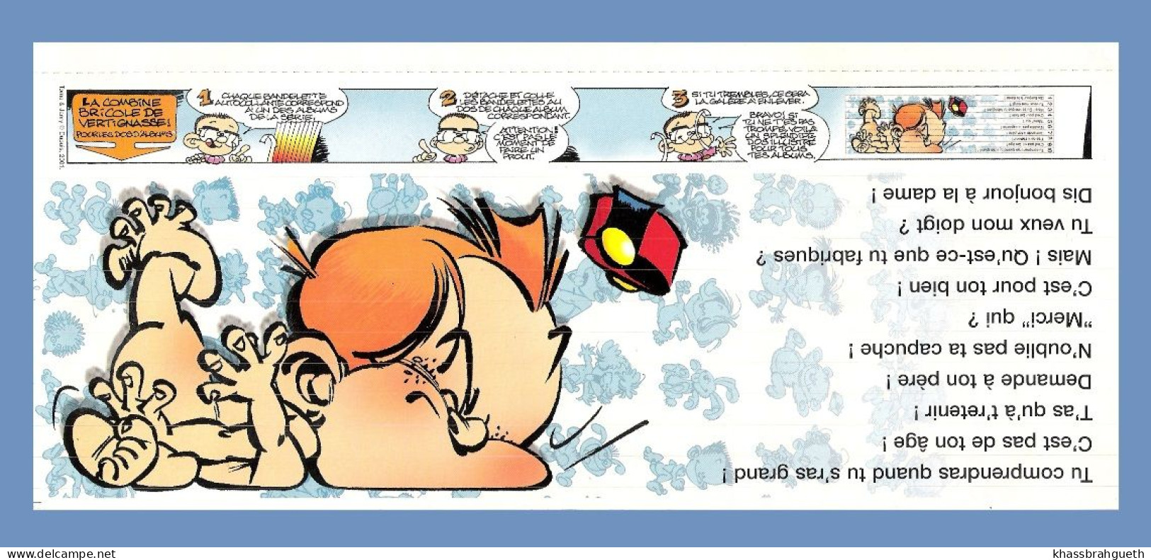 TOME & JANRY - PETIT SPIROU - TRANCHES ALBUMS AUTOCOLLANTS (DUPUIS) - Autocollants