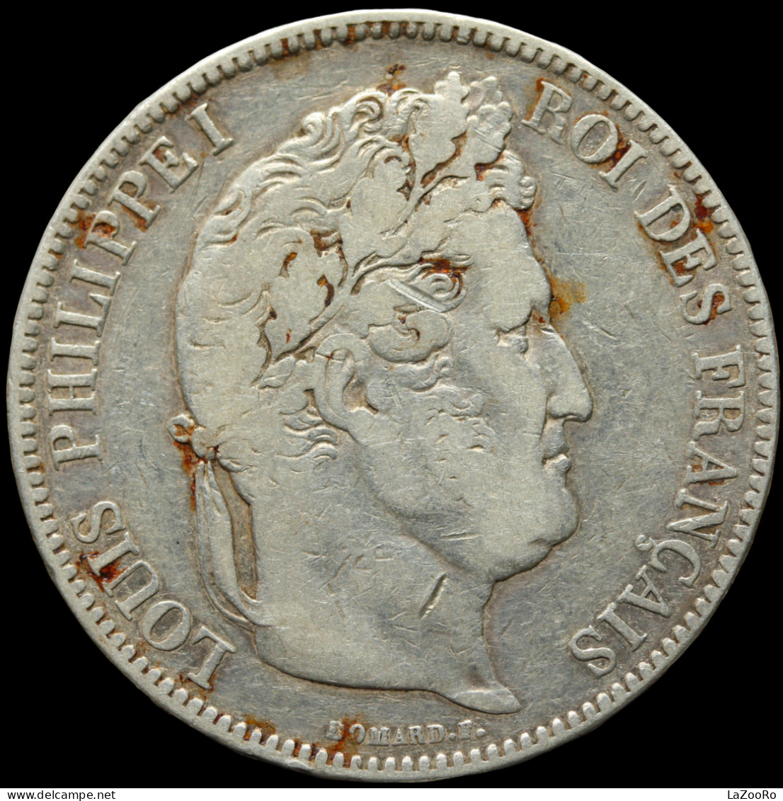 LaZooRo: France 5 Francs 1833 T VF - Silver - 5 Francs