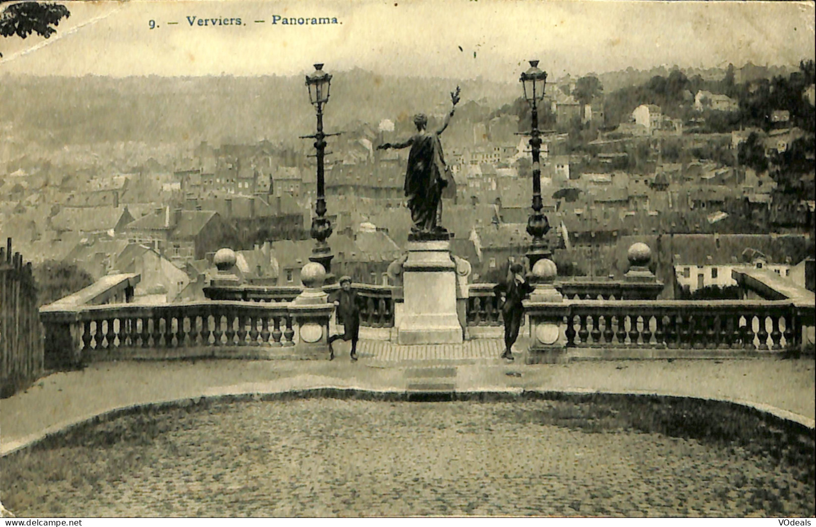 Belgique - Liège - Verviers - Panorama - Verviers