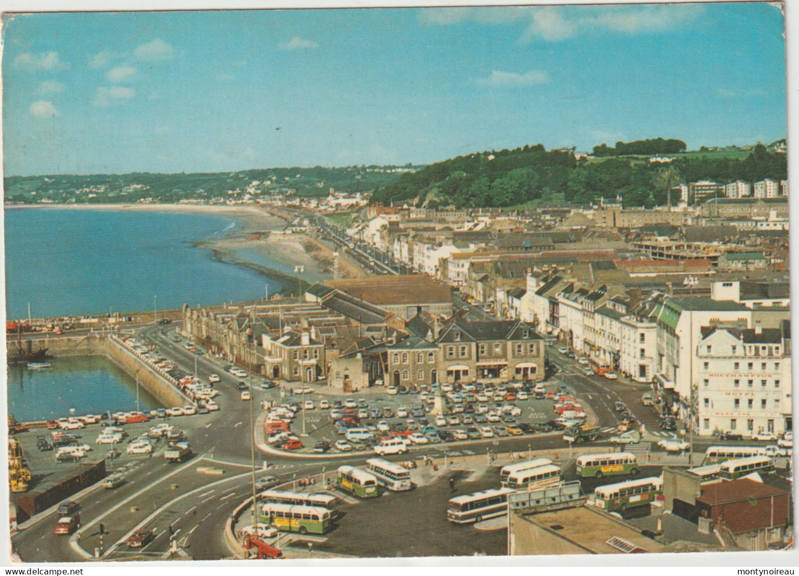 DAV : JERSEY , St  HELIER   Vues 1972, Bus , Ville - St. Helier