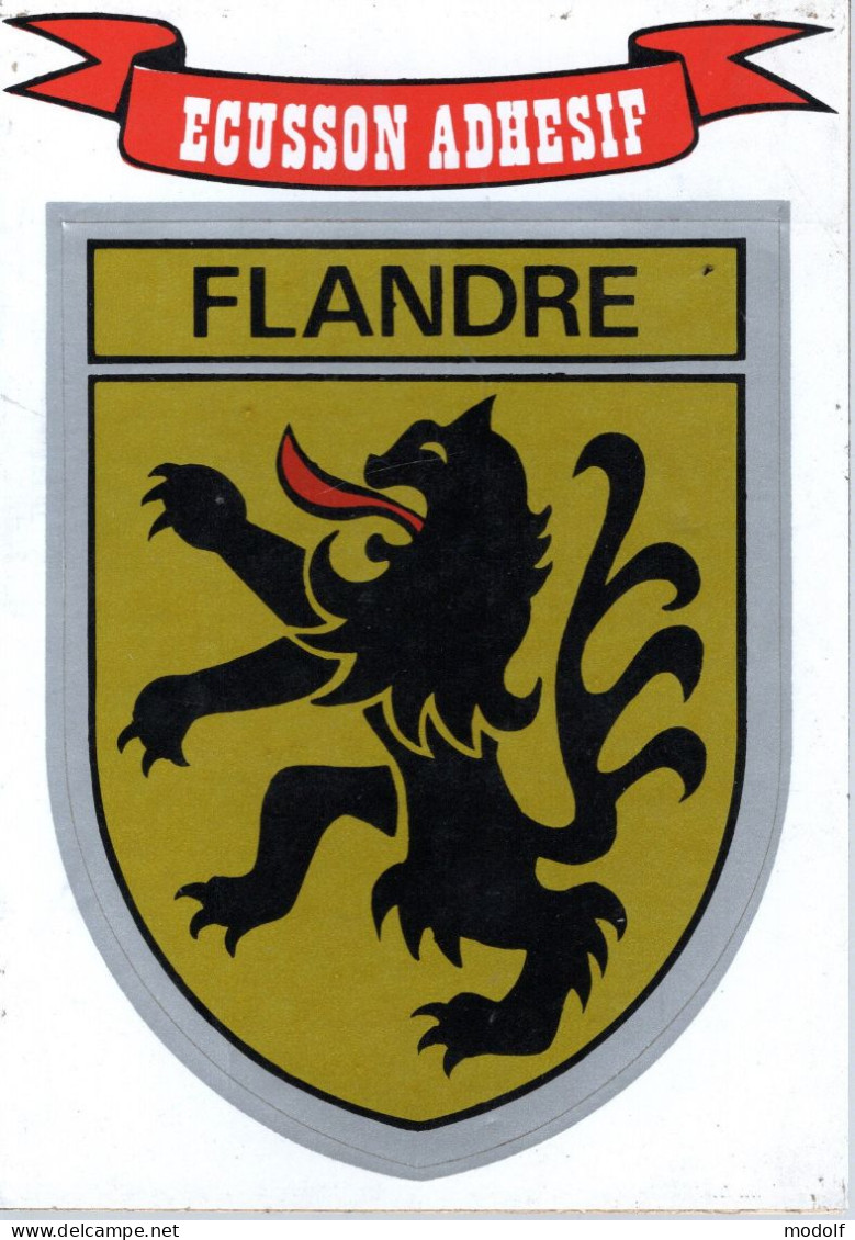 Ecusson Adhésif - Flandre - Nord-Pas-de-Calais