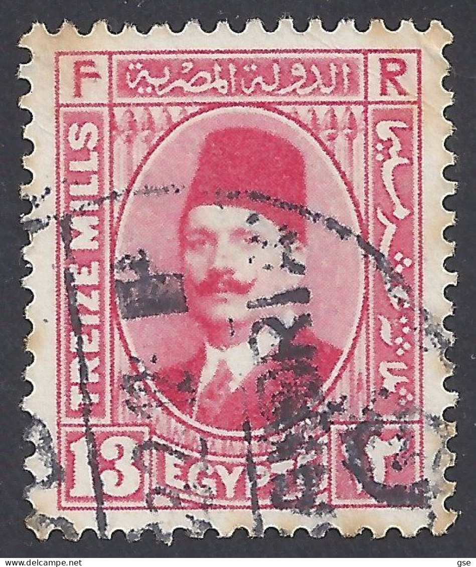 EGITTO 1929-32 - Yvert 123A° - Fouad I | - Oblitérés