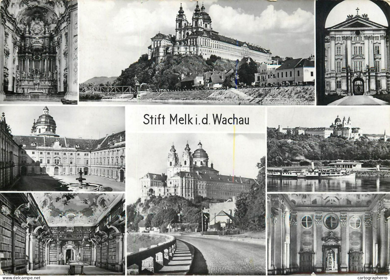 Austria Stift Melk In Der Wachau Multi View - Wachau