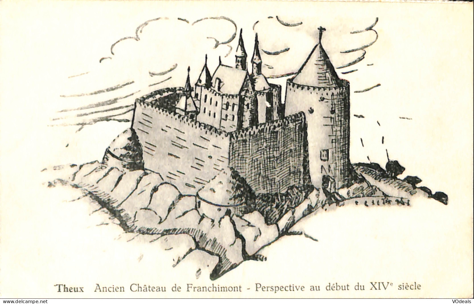 Belgique - Liège - Theux - Ancien Château De Franchimont - Theux
