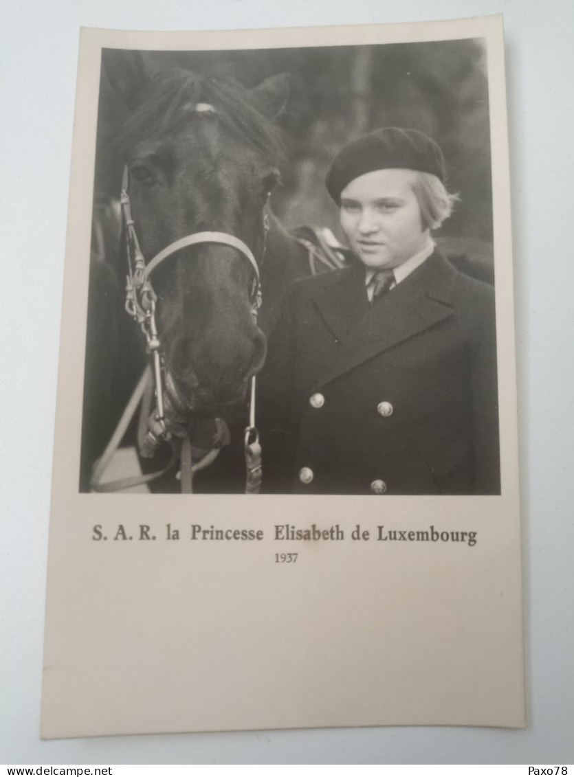 Princesse Élisabeth De Luxembourg - Famille Grand-Ducale