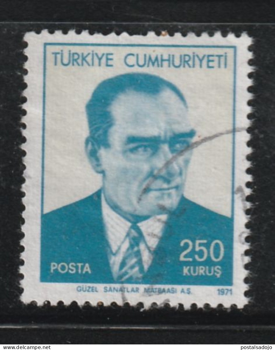 TURQUIE 933 // YVERT 1986 // 1971 - Used Stamps