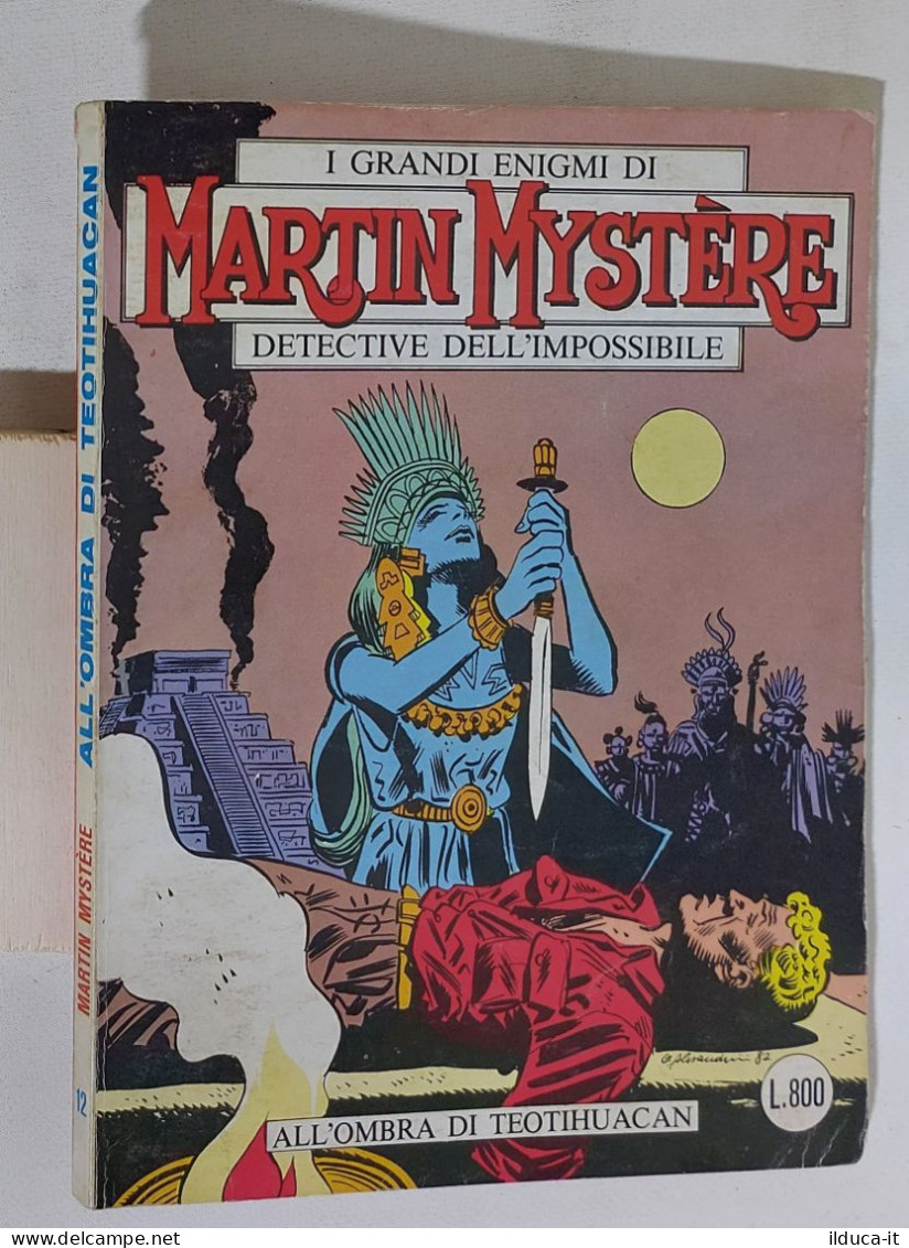 48876 MARTIN MYSTERE N. 12 - All'ombra Del Teotihuacan - Bonelli 1983 - Bonelli