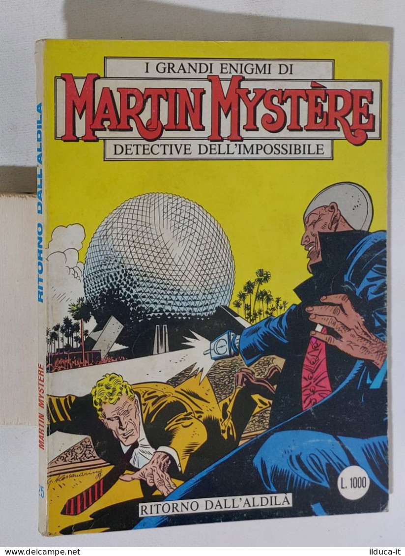 48902 MARTIN MYSTERE N. 25 - Ritorno Dall'Aldilà - Bonelli 1984 - Bonelli