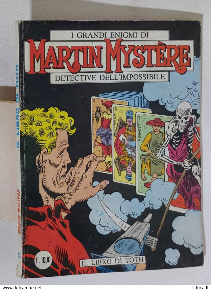 48907 MARTIN MYSTERE N. 33 - Il Libro Di Toth - Bonelli 1984 - Bonelli