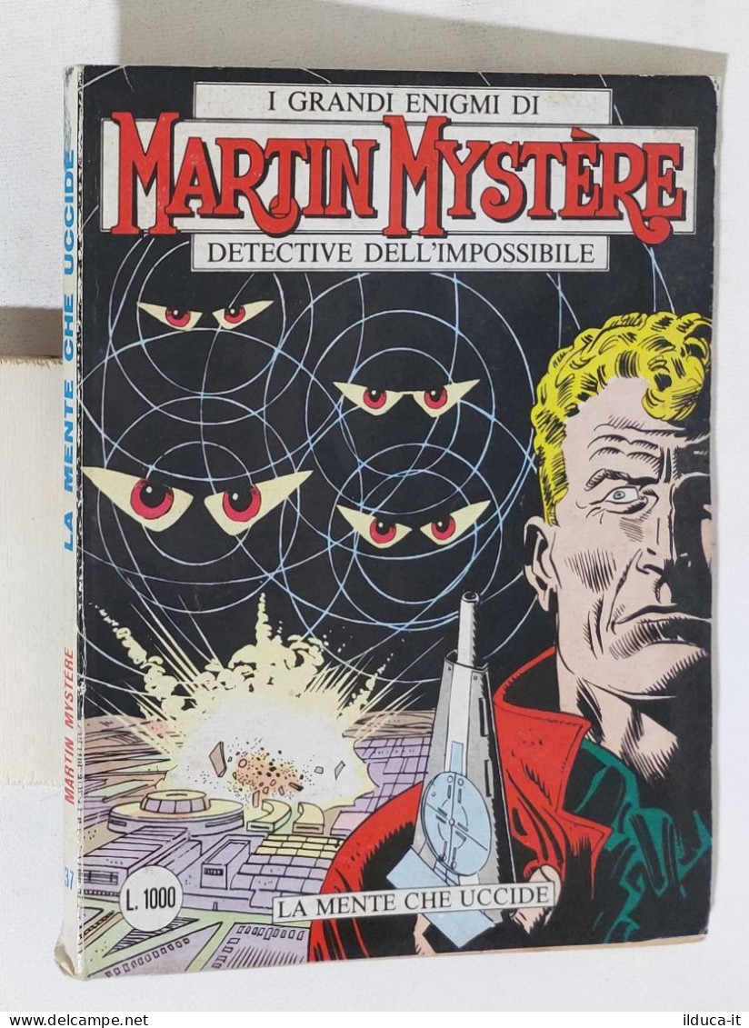 48910 MARTIN MYSTERE N. 37 - La Mente Che Uccide - Bonelli 1985 - Bonelli