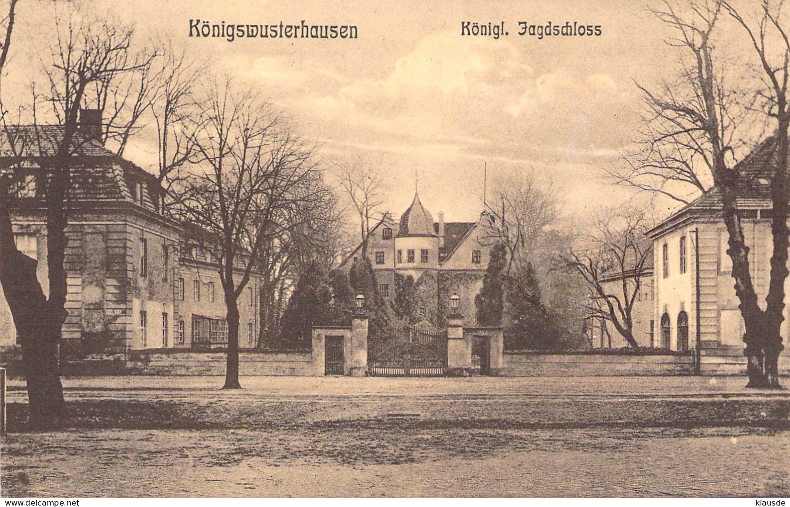 Königswusterhausen - Köngl.Jagdschloss Blanc - Königs-Wusterhausen