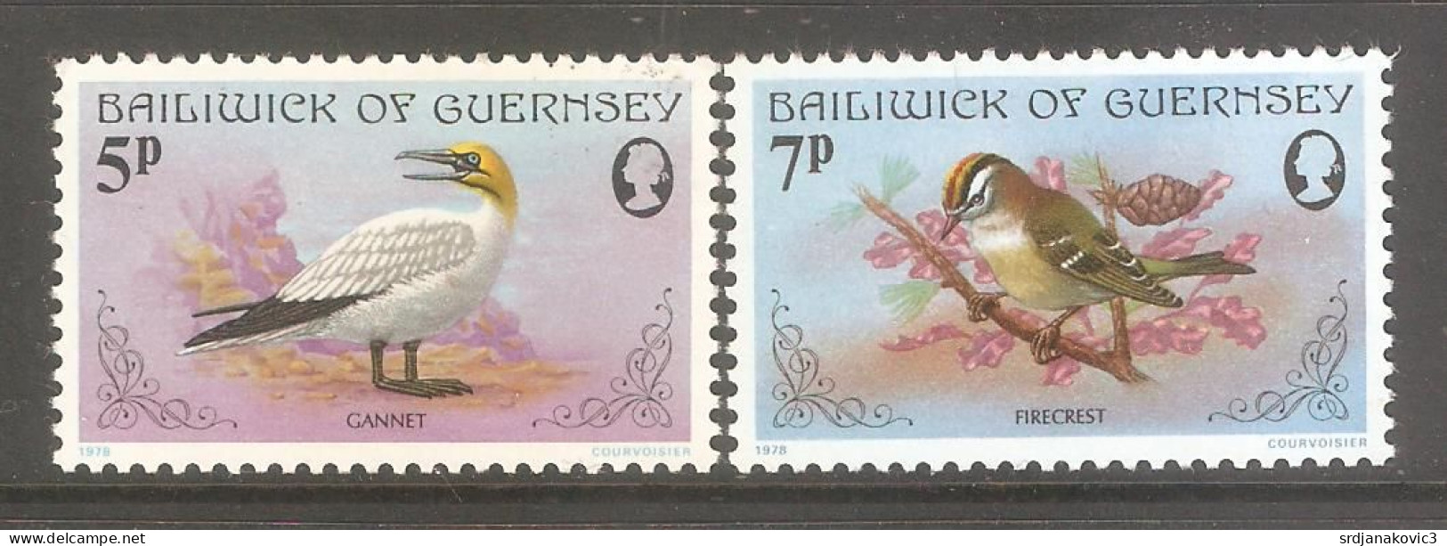 Guernsey MNH** - Picchio & Uccelli Scalatori