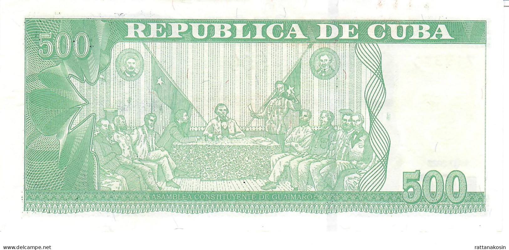 CUBA  P131d  500 PESOS  2022  XF-AU - Cuba