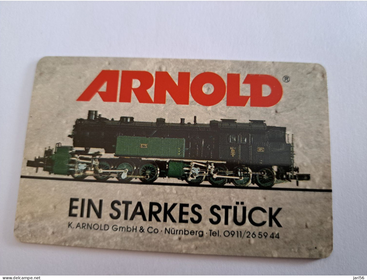 DUITSLAND/ GERMANY  CHIPCARD/ LOCOMOTIF/ TRAIN/ ARNOLD DIGITAL / 12DM/  K949/ 3000 EX  / MINT CARD     **15481** - S-Series: Schalterserie Mit Fremdfirmenreklame