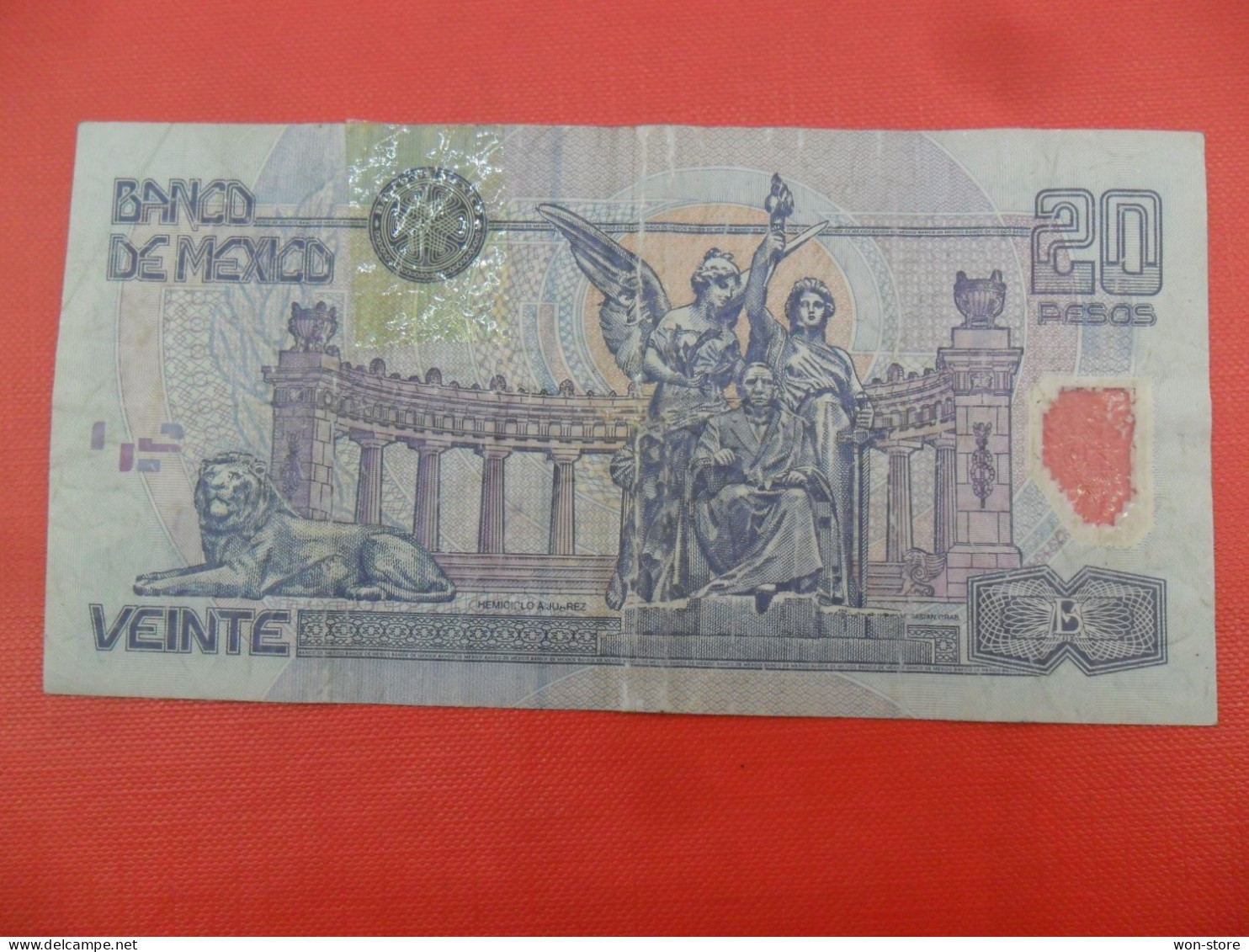 8843 - Mexico 20 Pesos 2001 - P-116b.3 - Mexique