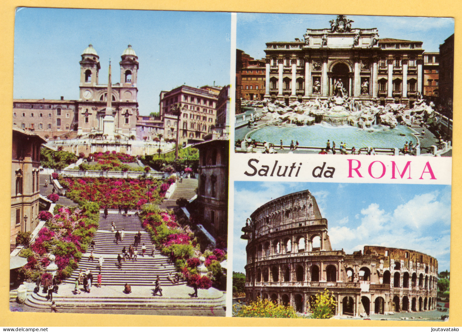 2 Multiview Rome PCs - Saluti Da Roma, Italy - Multi-vues, Vues Panoramiques