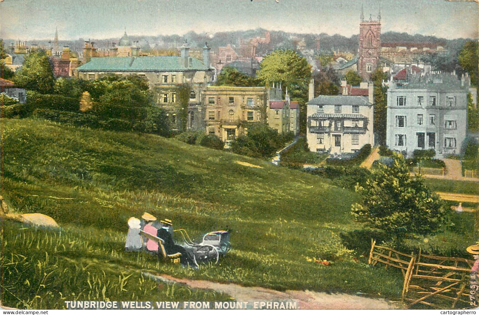 United Kingdom England Tunbridge Wells From Mount Ephraim - Tunbridge Wells