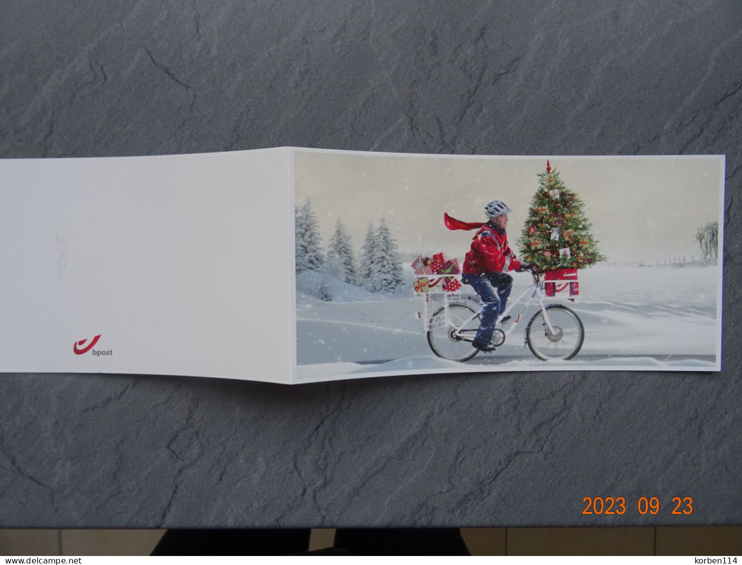 KERSTKAART  BPOST  01.12.2014  MET COB  4467 - 2011-2014