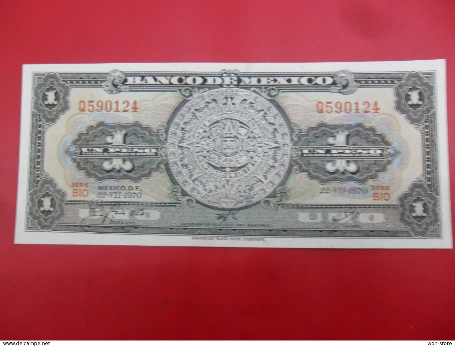 7408 - Mexico 1 Peso 1970 - Mexique