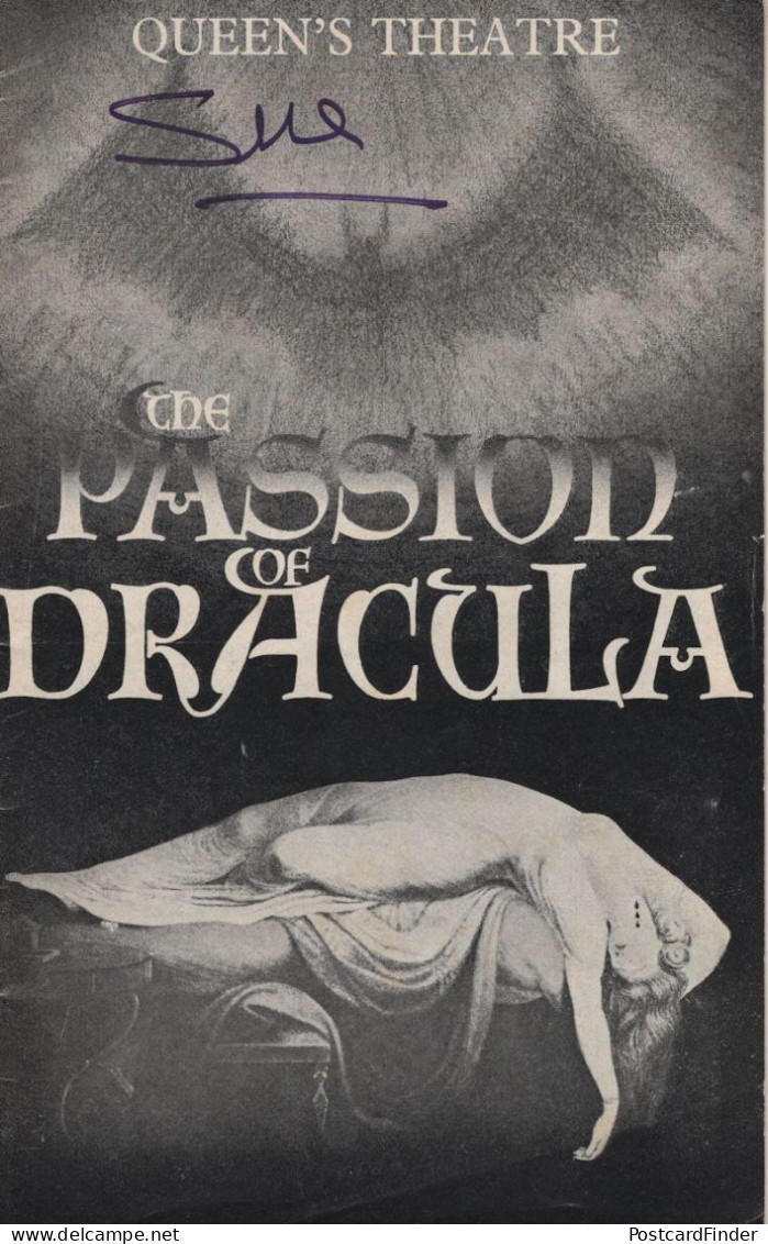 Dracula 8x Epic Hand Signed George Chakiris Richard Vernon Theatre Programme - Acteurs & Comédiens