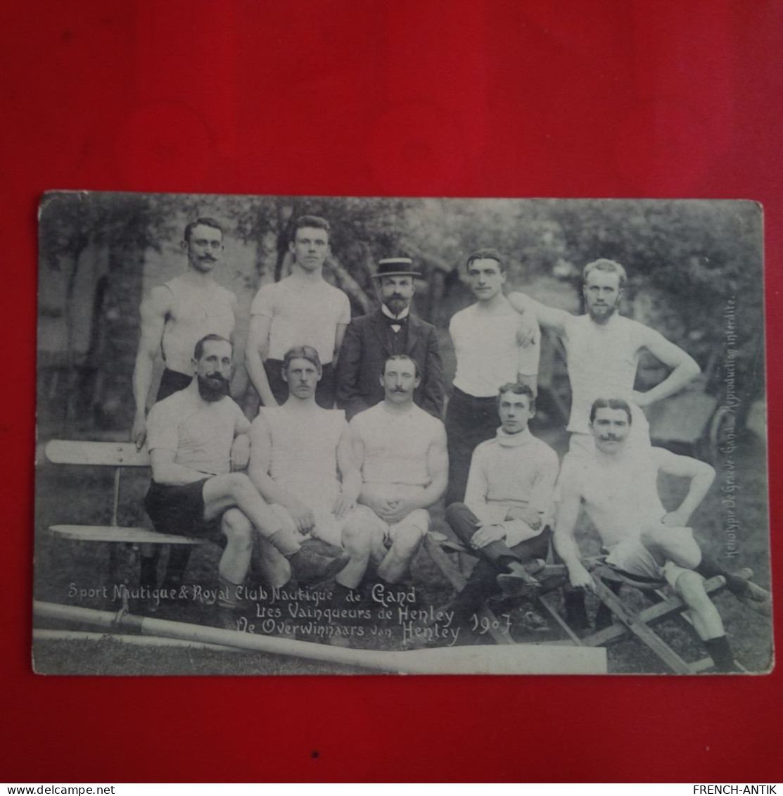 SPORT NAUTIQUE ET ROYAL CLUB NAUTIQUE DE GAND LES VAINQUEURS DE HENLEY 1907 - Gent