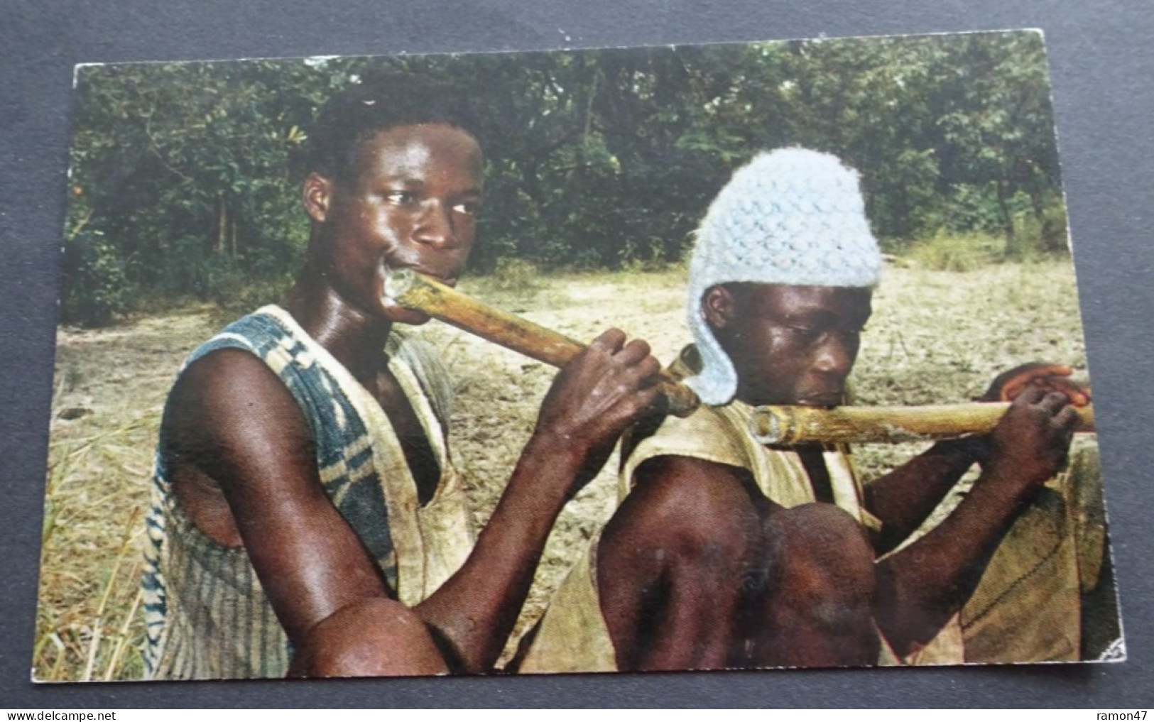 Fula Cowherds - Colour Photo By Anthony Latham - Publ. The Gambia Information & Broadcasting Services - Gambie