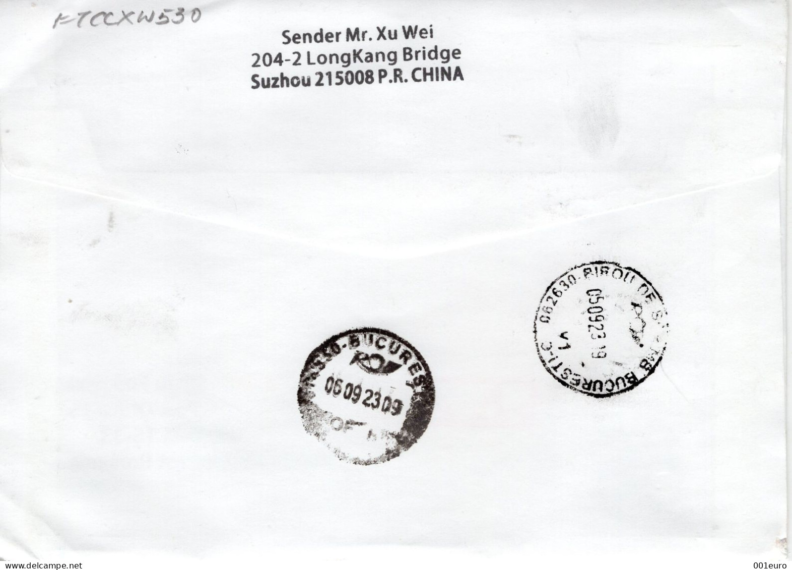 CHINA: MARTIAL ARTS On Circulated Cover - Registered Shipping! - Usati