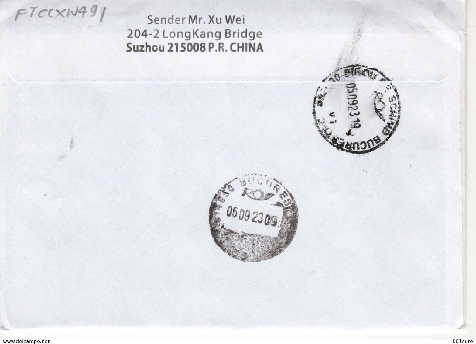 CHINA: INSECTS On Circulated Cover - Registered Shipping! - Gebraucht