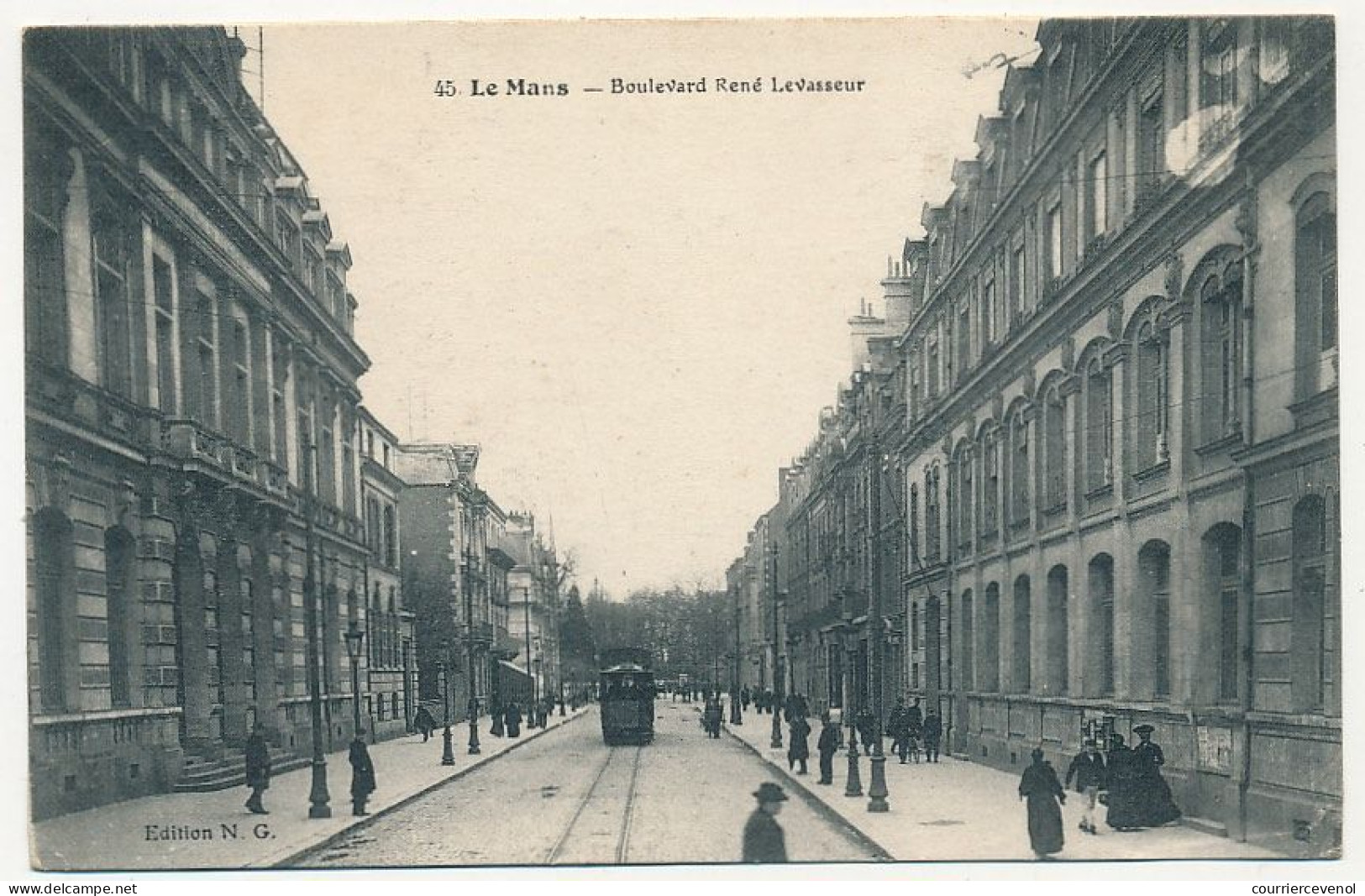 CPA - LE MANS (Sarthe) - Boulevard René Levasseur - Le Mans