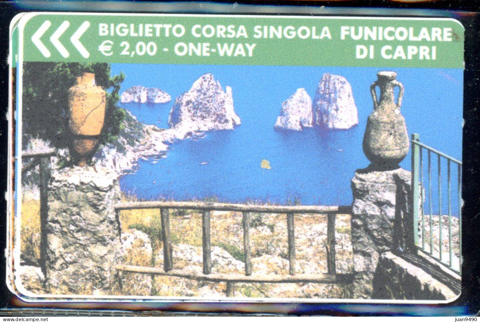 BILLETE DE CAPRI - ITALIA // DD.3 - Europa