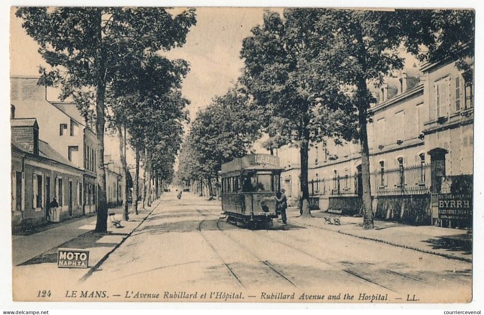 CPA - LE MANS (Sarthe) - L' Avenue Robillard Et L' Hôpital - Le Mans