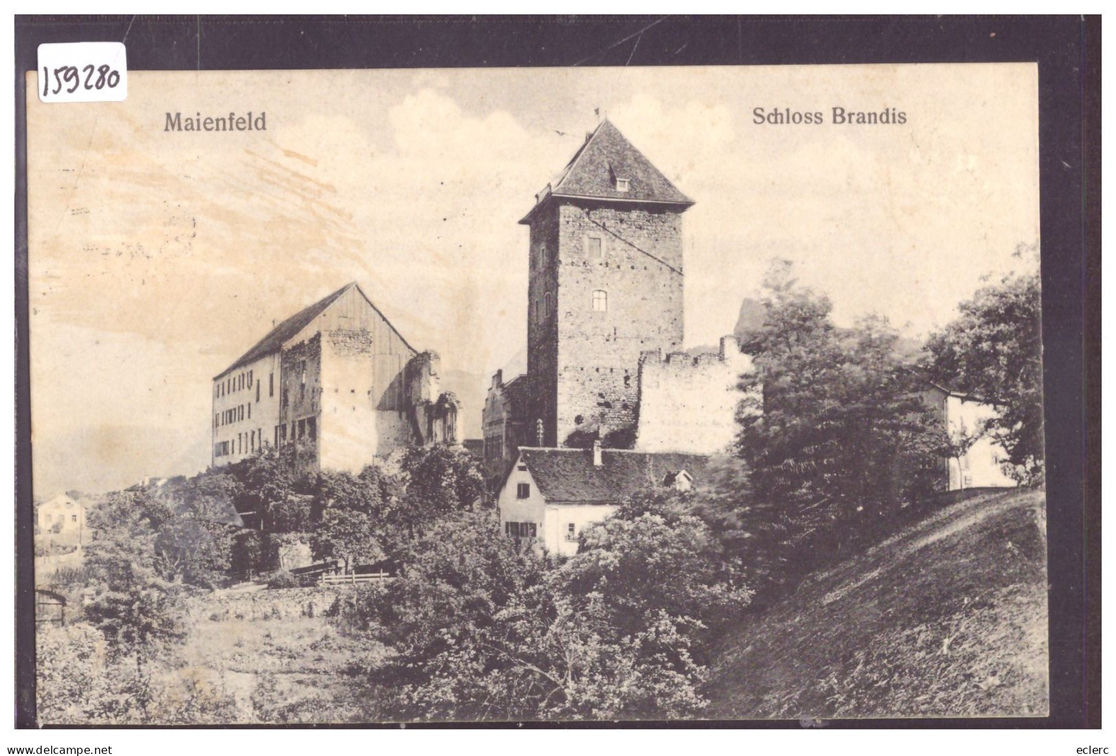 MAIENFELD - SCHLOSS BRANDIS - TB - Maienfeld