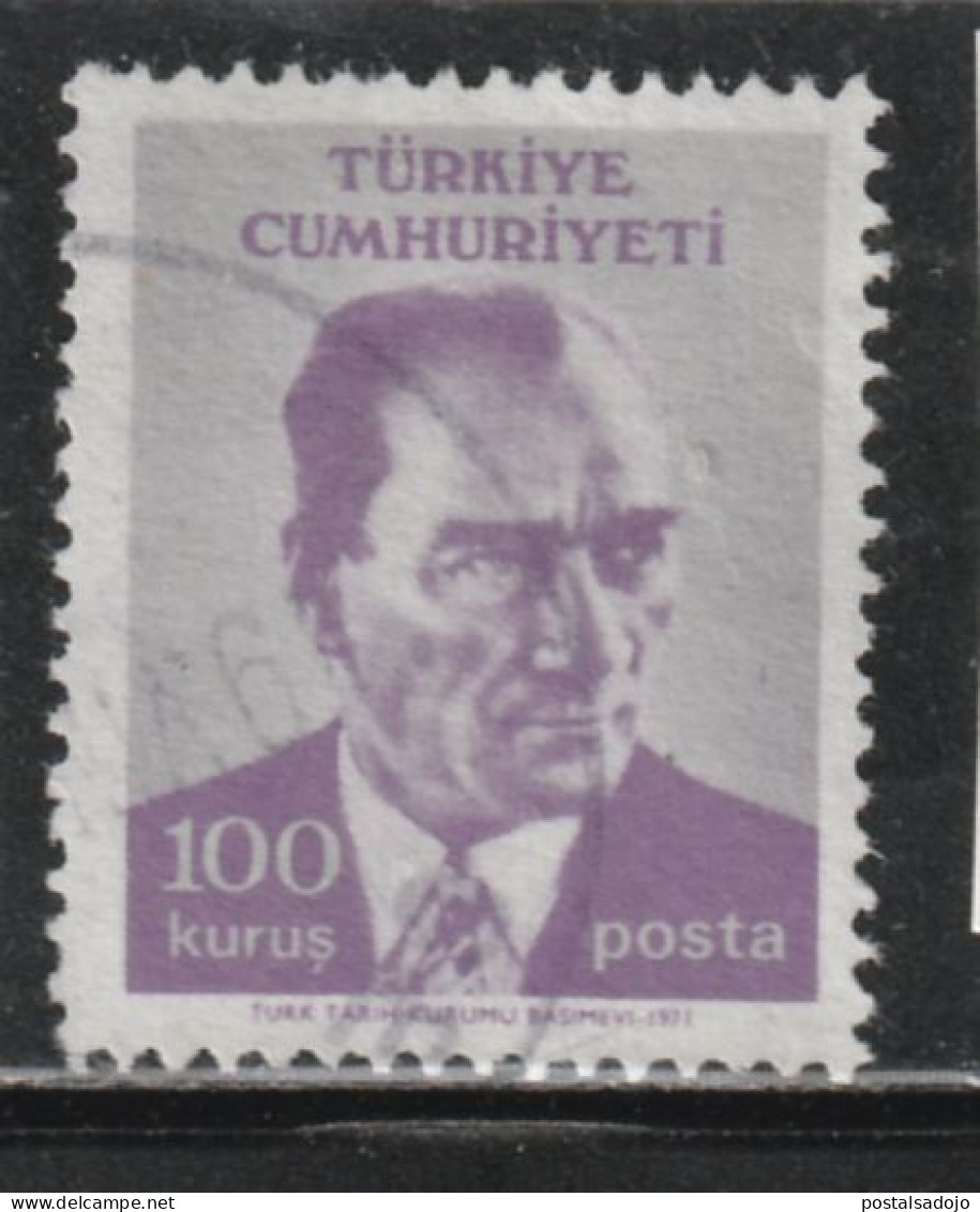 TURQUIE 936 // YVERT 1996 // 1971 - Used Stamps