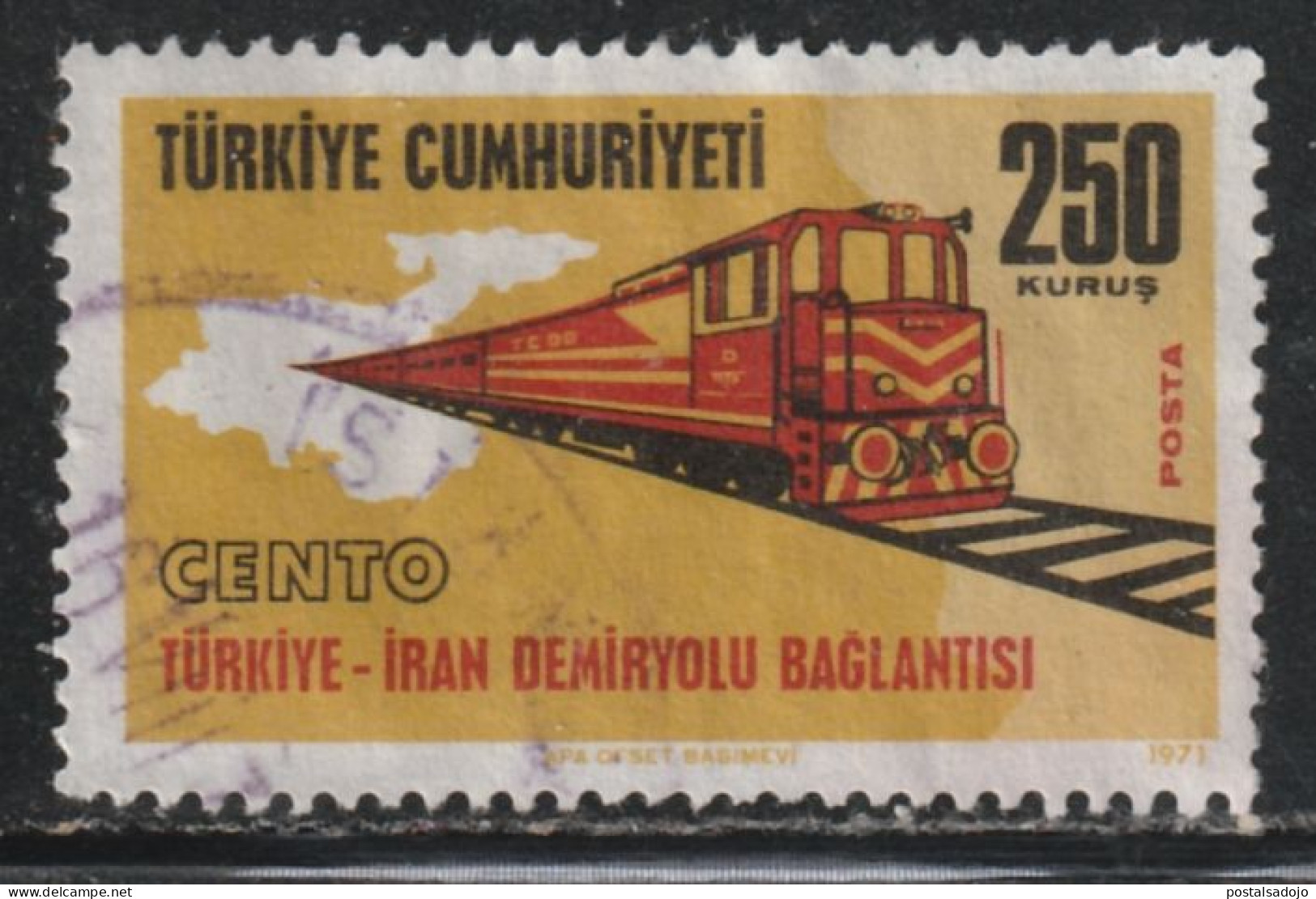 TURQUIE 938 // YVERT 2009 // 1971 - Gebraucht