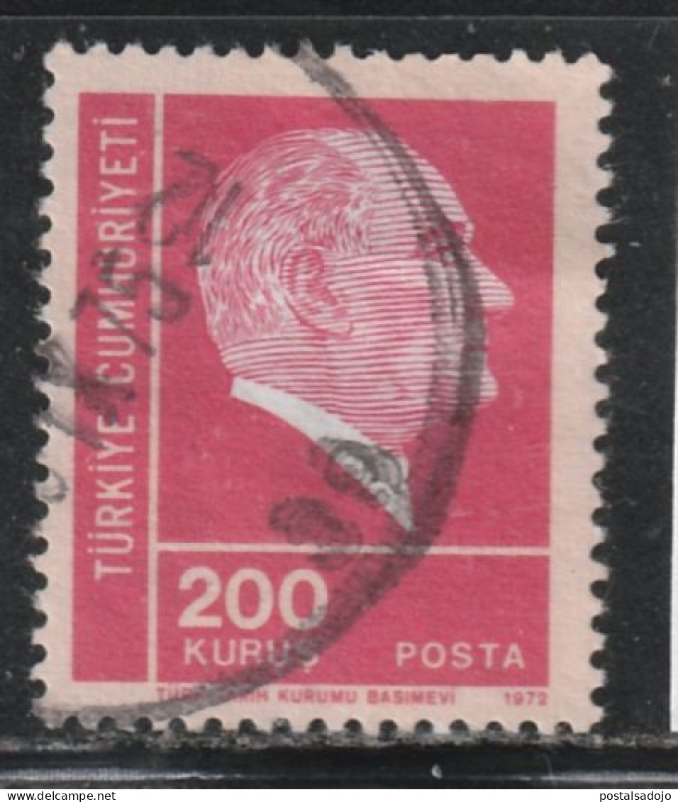 TURQUIE 943 // YVERT 2046 // 1972 - Used Stamps