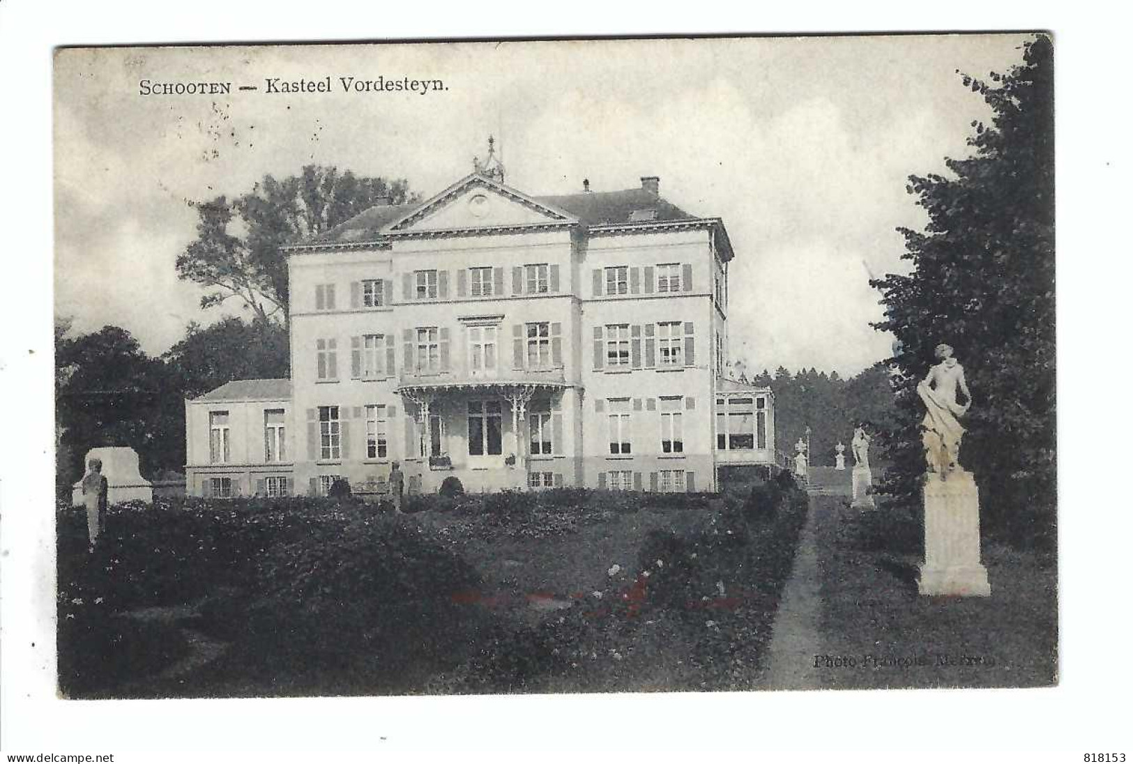 Schoten  SCHOOTEN - Kasteel Vordesteyn - Schoten