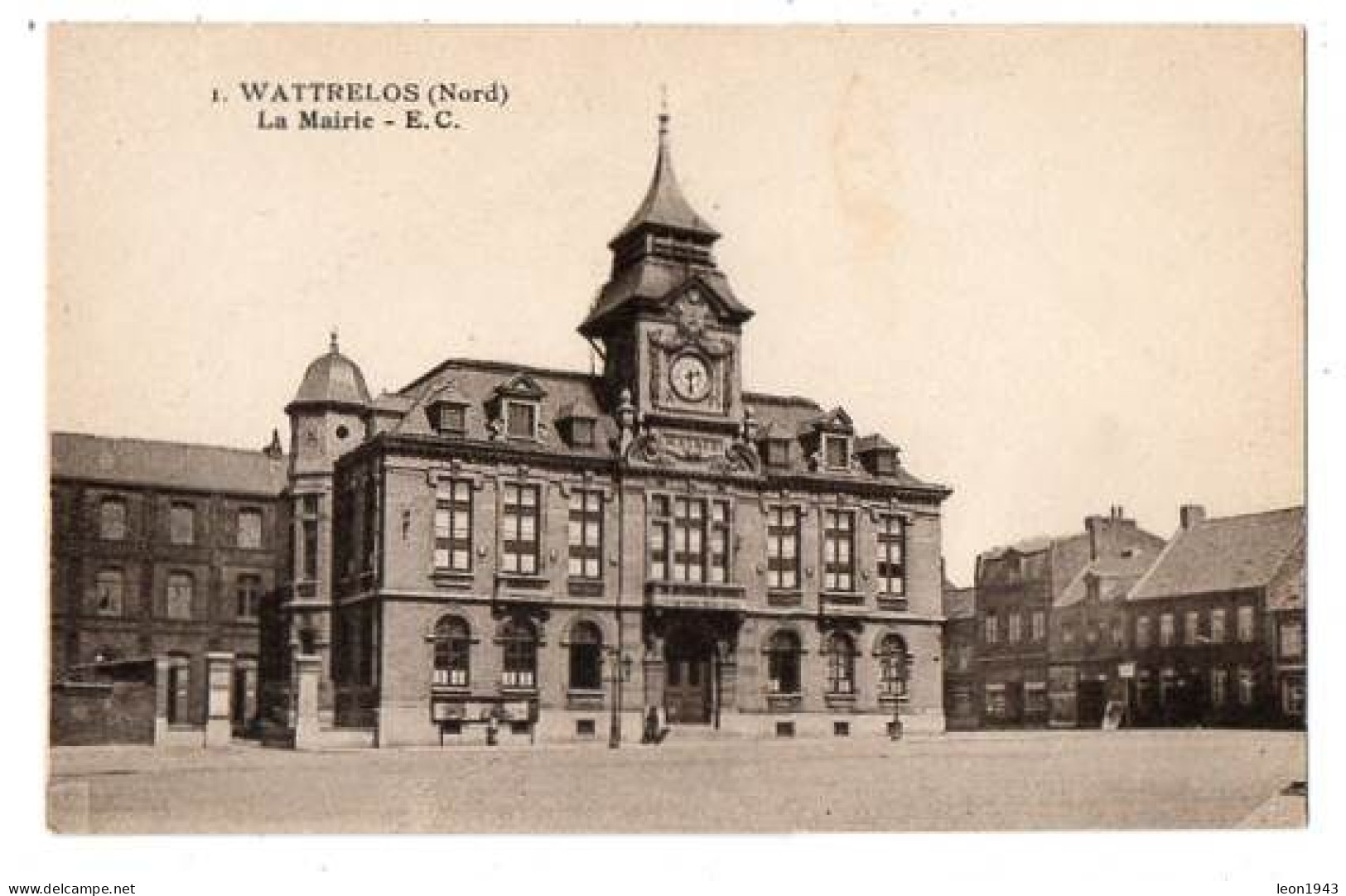 00132-LE-59-WATTRELOS-La Mairie - Wattrelos