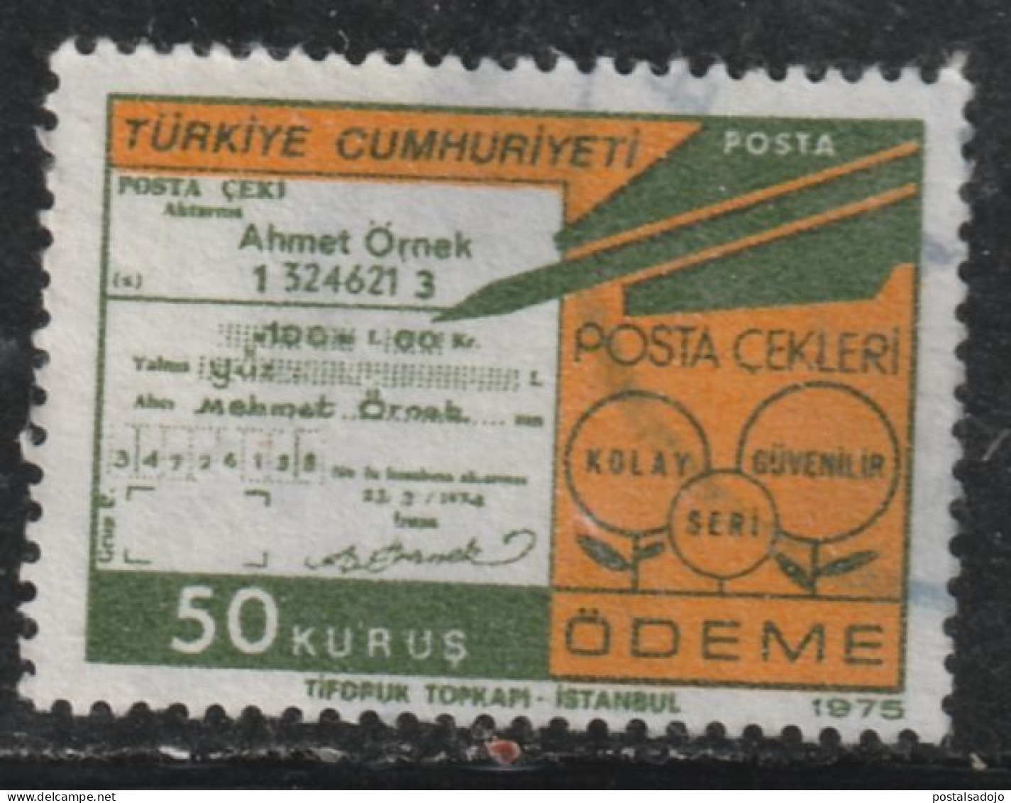 TURQUIE 952 // YVERT 2118 // 1975 - Used Stamps