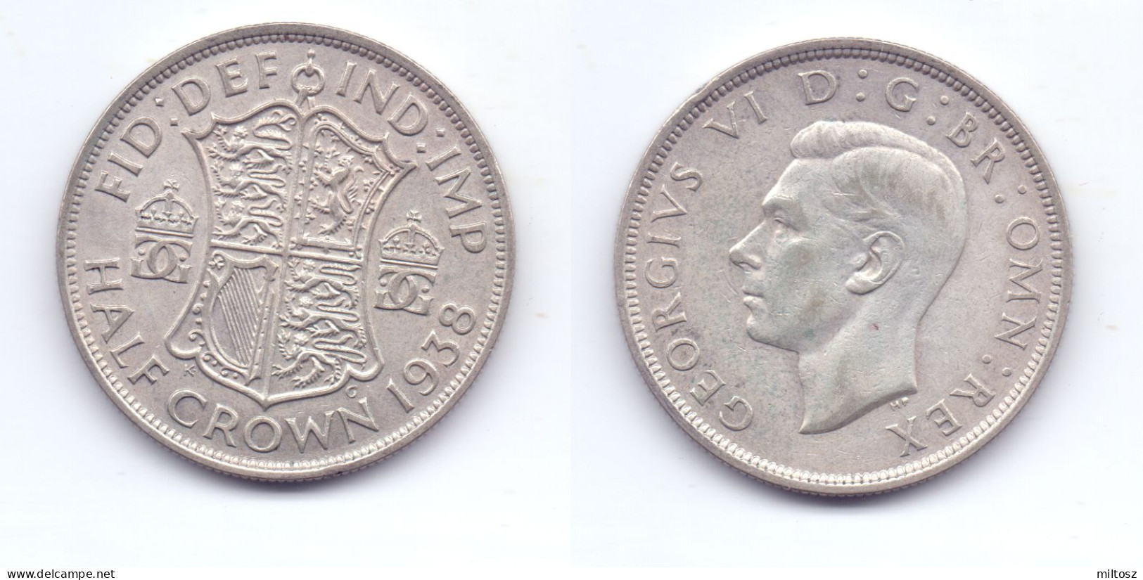 Great Britain 1/2 Crown 1938 - K. 1/2 Crown
