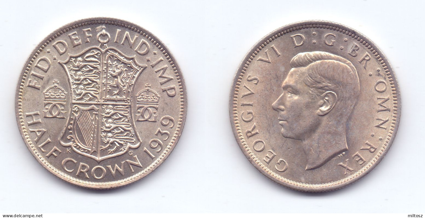 Great Britain 1/2 Crown 1939 - K. 1/2 Crown